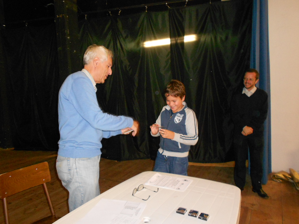 2013 patronale u12 - Circolo Scacchi Santa Sabina