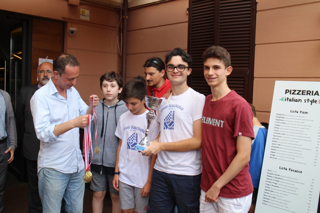 2018 regionale u16 - Circolo Scacchi Santa Sabina